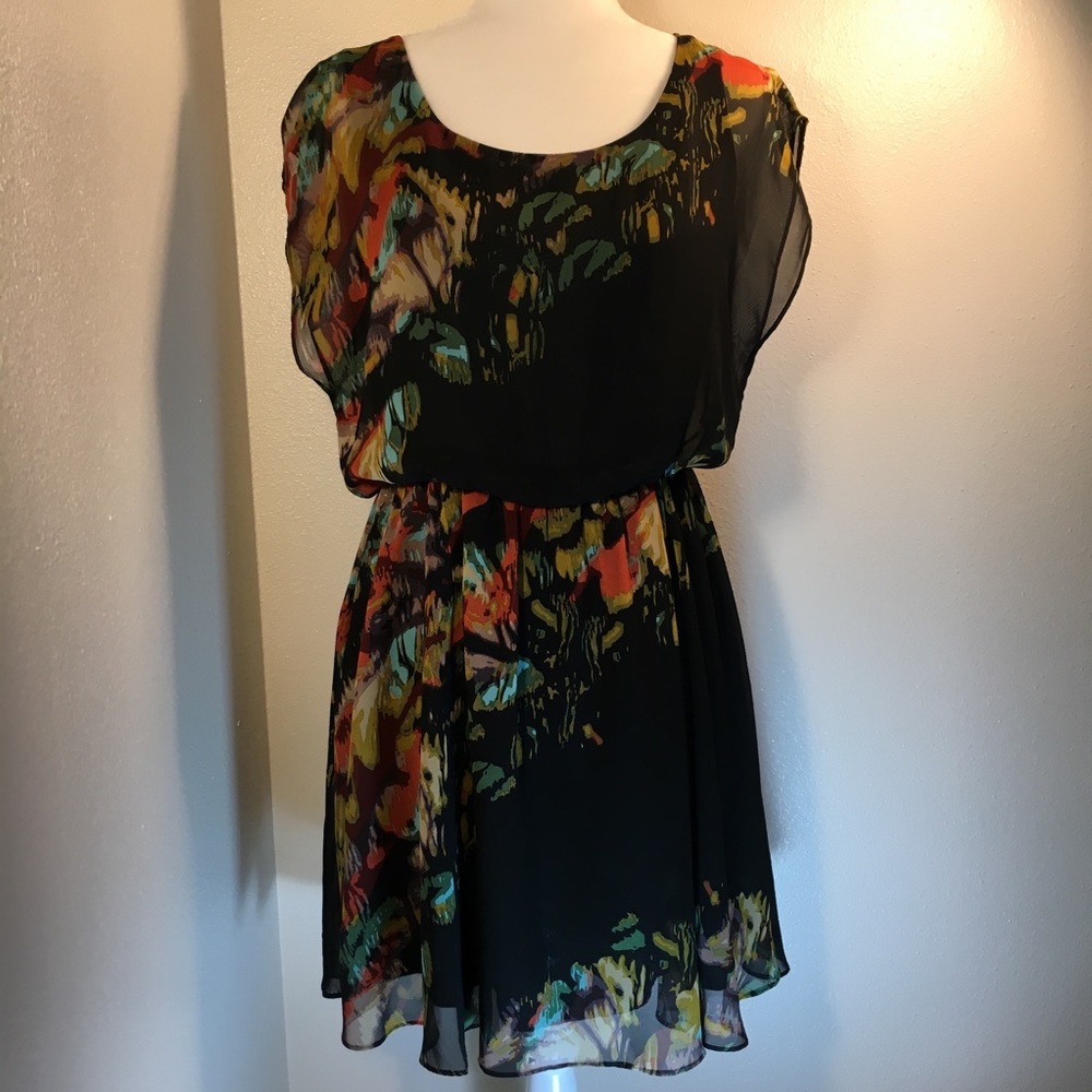Lush Brand Blouson Dress